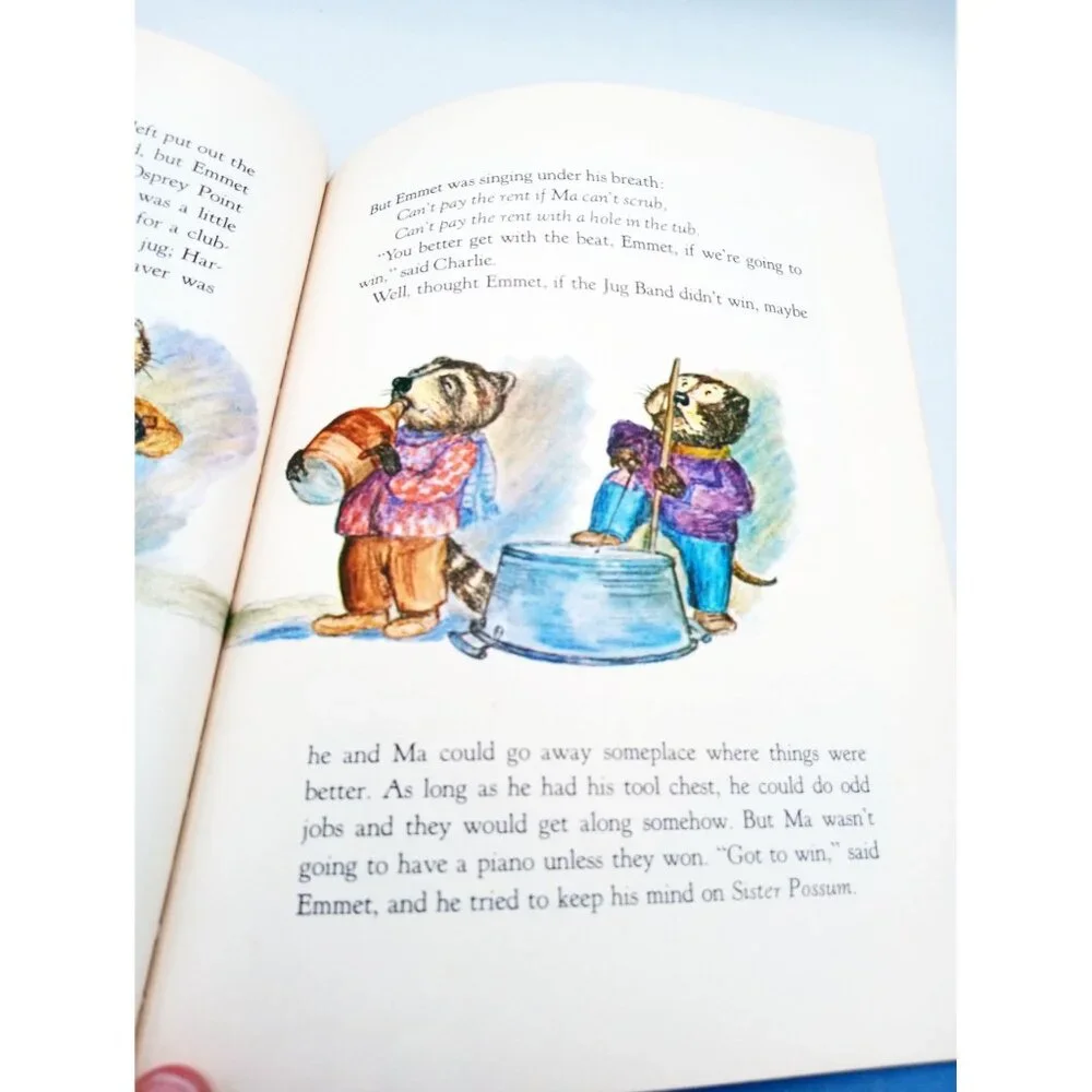 Emmet Otter’s Jug-Band Christmas HC Book 1971 Russell Hoban Lillian Hoban Henson - Picture 12 of 16
